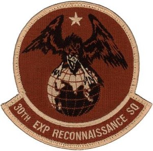 30th EXPEDITIONARY RECONNAISSANCE SQUADRON Flightline Insignia