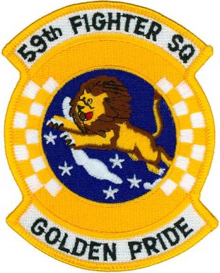 USAF 59th TEST & EVALUATION SQUADRON PATCH