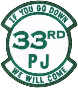 33d RESCUE SQUADRON – PJ | Flightline Insignia