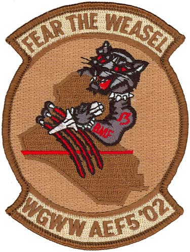 13th FIGHTER SQUADRON – OPERATION SOUTHERN WATCH 2002 | Flightline Insignia