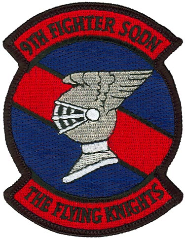 9th FIGHTER SQUADRON desert patch 