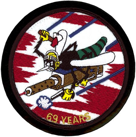 ORIGINAL VEL PATCH USAF 457TH FIGHTER SQUADRON Carswell ARS TX 