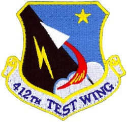 412 Tech Patch 412th TEST WING | Flightline Insignia