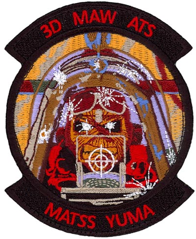MATSS MARINE AVIATION TRAINING SUPPORT SYSTEM USMC Squadron Unit Patch 