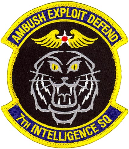 USAF 49th INTELLIGENCE SQ Surveillance & Reconnaissance ORIGINAL PATCH 