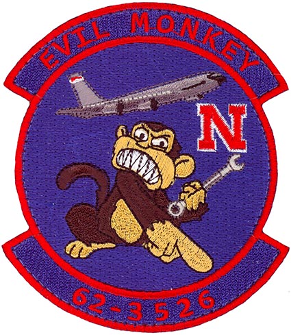 155th AIR REFUELING WING – KC-135 – 62-3526 – EVIL MONKEY | Flightline ...