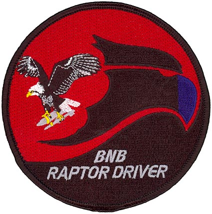 149th FIGHTER SQUADRON – BNB RAPTOR DRIVER | Flightline Insignia