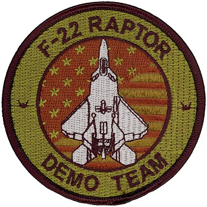 1st FIGHTER WING – F-22 DEMONSTRATION TEAM – OCP – GREY JET ...