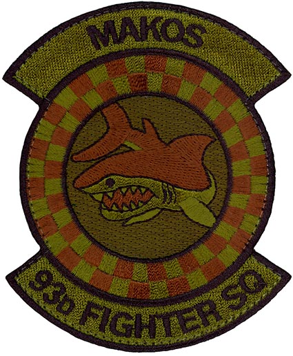 93rd FIGHTER SQUADRON – OCP | Flightline Insignia