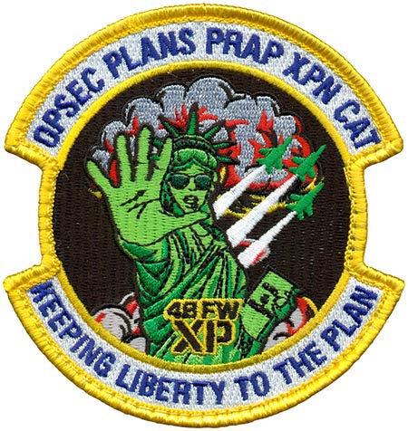 48th FIGHTER WING – PLANS & PROGRAMS | Flightline Insignia