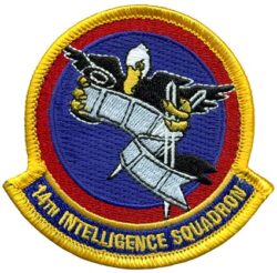 14th INTELLIGENCE SQUADRON Flightline Insignia