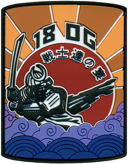 18th OPERATIONS GROUP MORALE Flightline Insignia