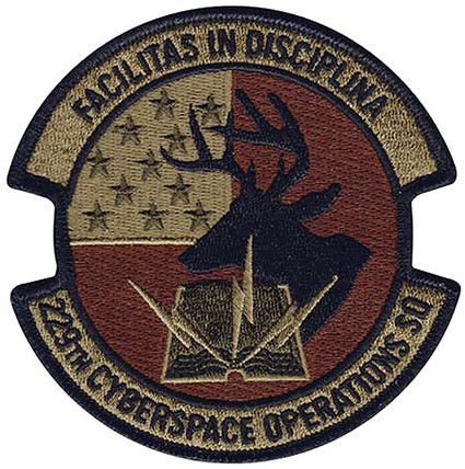 229th CYBERSPACE OPERATIONS SQUADRON – OCP | Flightline Insignia
