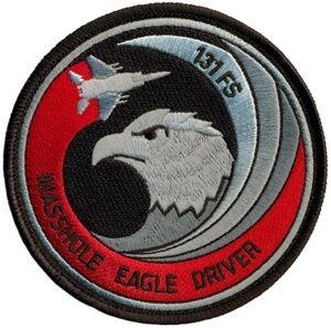 131st FIGHTER SQUADRON – F-15 MASSHOLE EAGLE DRIVER | Flightline Insignia