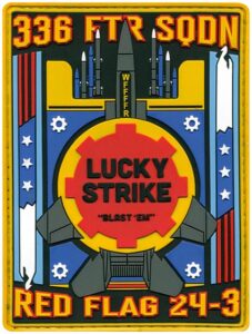336th FIGHTER SQUADRON – RED FLAG 2024-03 | Flightline Insignia