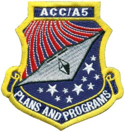 AIR COMBAT COMMAND – A5 PLANS & PROGRAMS | Flightline Insignia